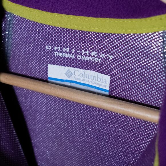 Columbia Omni Heat Fleece Full Zip Women's Large - Picture 4 of 5